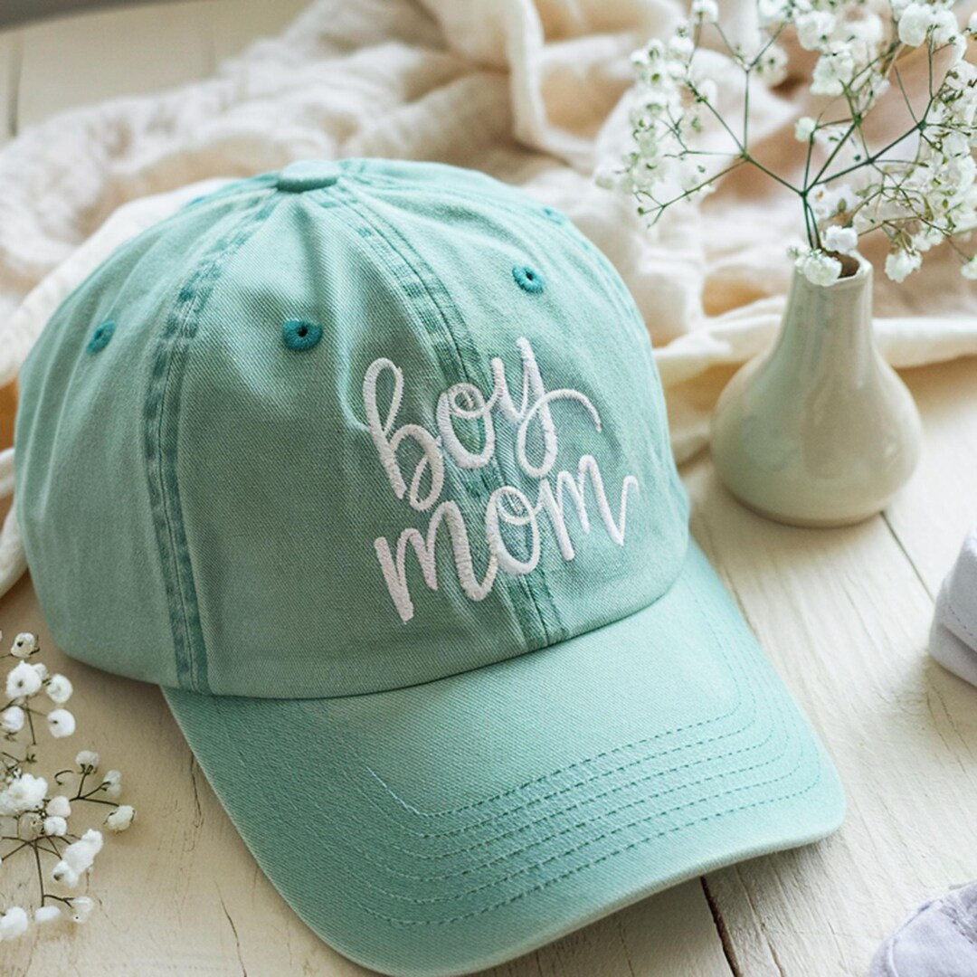 Boy Mom Embroidered Hat, Mothers Day Special Hat, Boy Mom Hats, Mummy Hat, Mother Washed Hat, Uni... | Etsy (US)