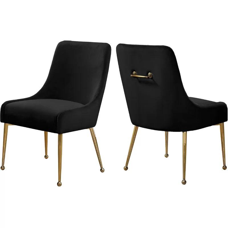 Stovall Velvet Side Chair (Set of 2) | Wayfair North America