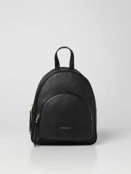 COCCINELLE: backpack for woman - Black | Coccinelle backpack E1N15140201 online on GIGLIO.COM | Giglio.com - Global Italian fashion boutique
