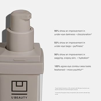U Beauty The RETURN Eye Concentrate - Anti-Aging Eye Cream with Peptides and Antioxidants for Bri... | Amazon (US)