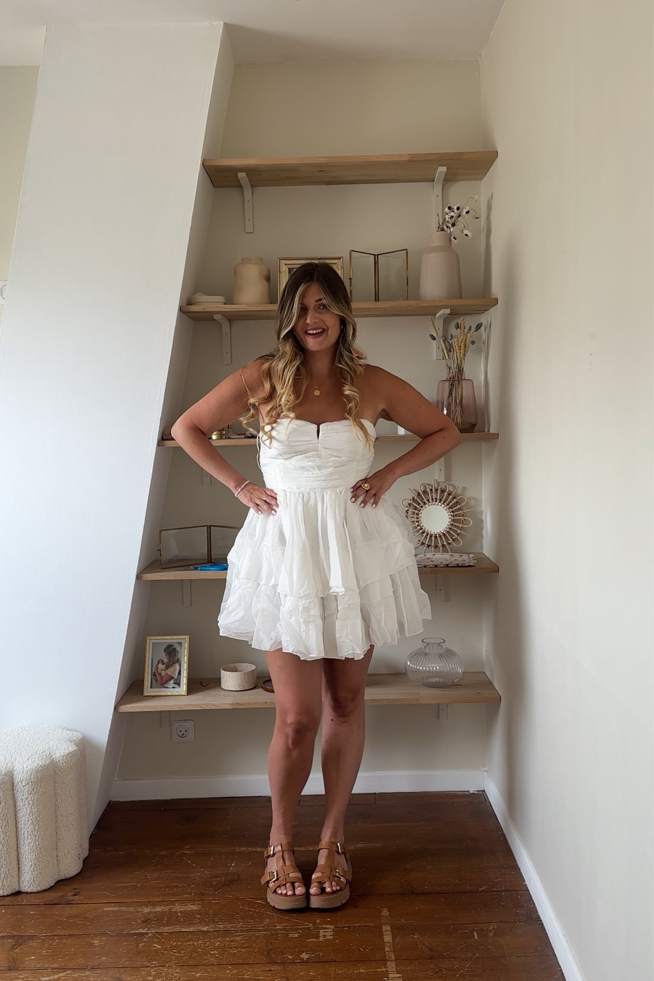 white dress 

#LTKfrance #LTKsummer #LTKmidsize