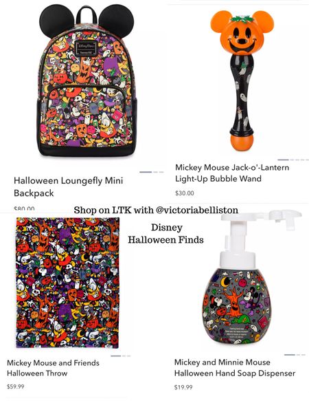 How cute are these Disney Halloween gift ideas and to snag this season! We love the bubble maker and the Halloween print! 
Click what you like below for the link!

#LTKunder100 #LTKSeasonal #LTKHalloween