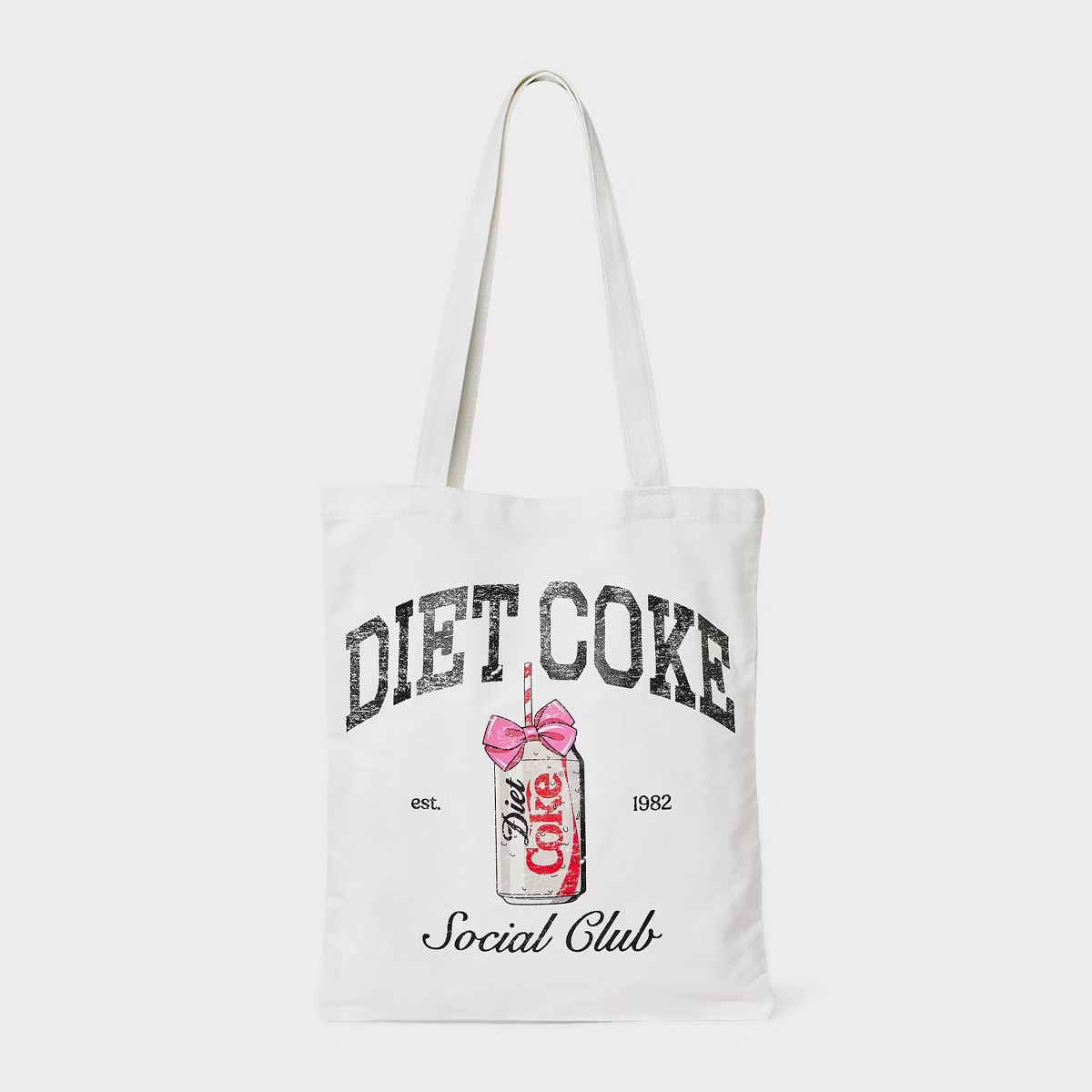 Women's Diet Coke Graphic Tote Bag - Off-White | Target
