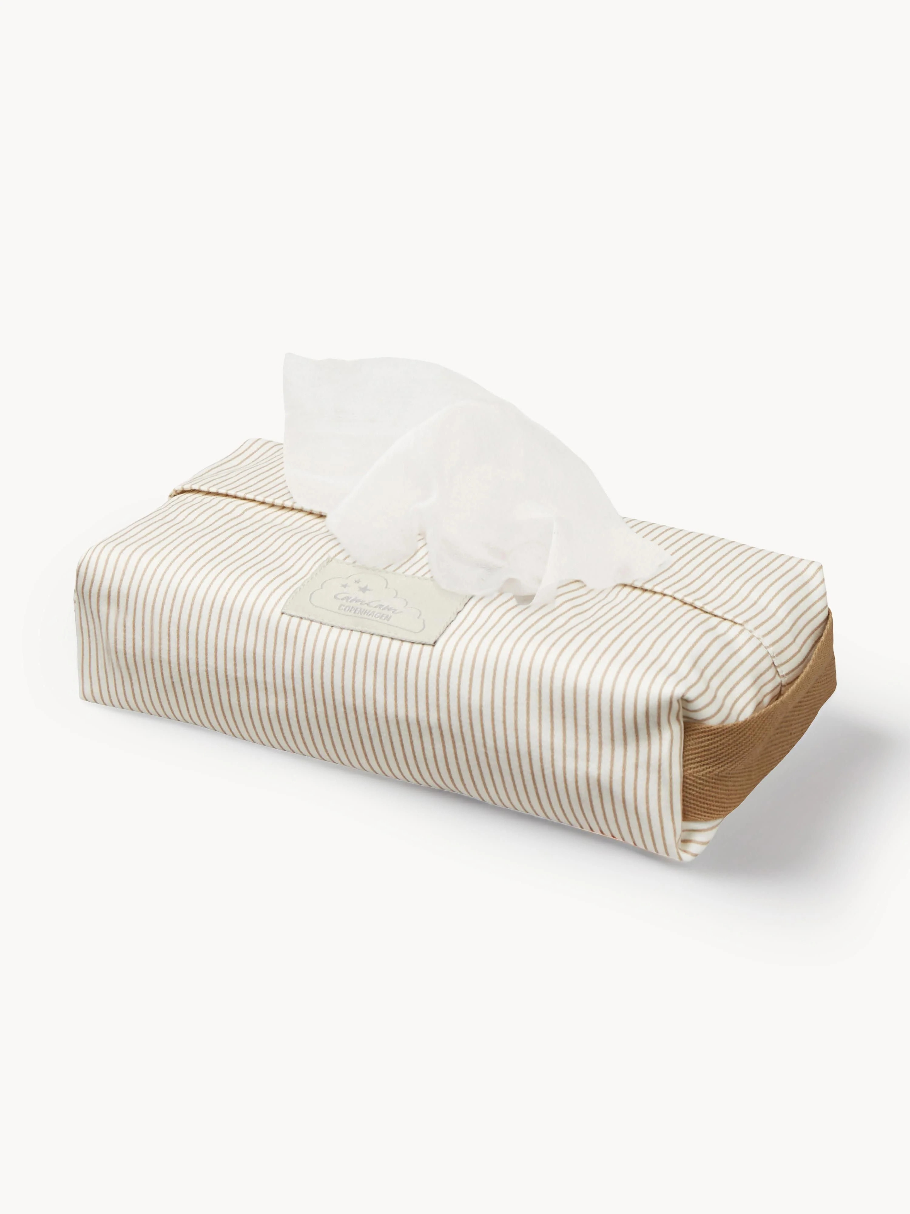 Feuchttücherbezug Camel aus Bio-Baumwolle | Westwing EU