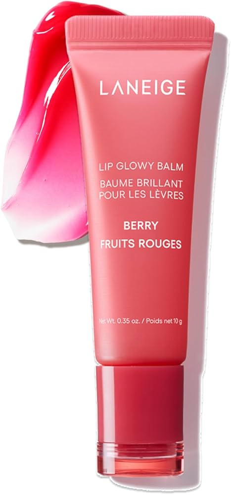 LANEIGE Lip Glowy Balm: Sheer Tinted Lip Moisturizer with Shea Butter, for Hydrating Shine & Soft... | Amazon (US)