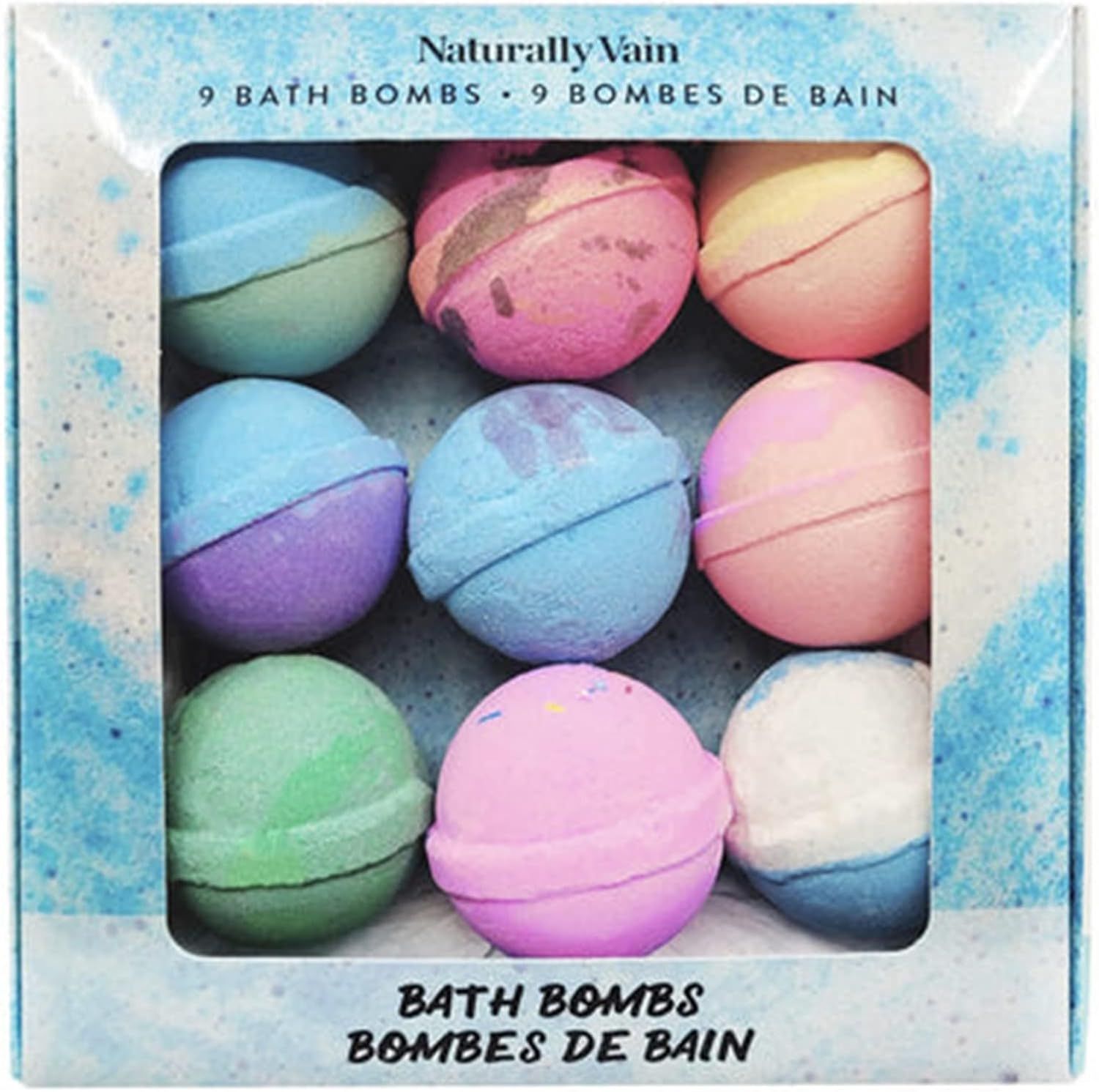 Naturally Vain Bath Bomb Set, Handmade, Non-Staining, Sulfate-Free, Natural Luxury Bath Fizzies, ... | Amazon (CA)