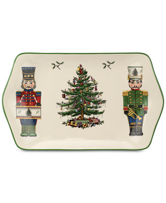 Christmas Tree Nutcracker Dessert Tray, Exclusively at Macy’s | Macy's