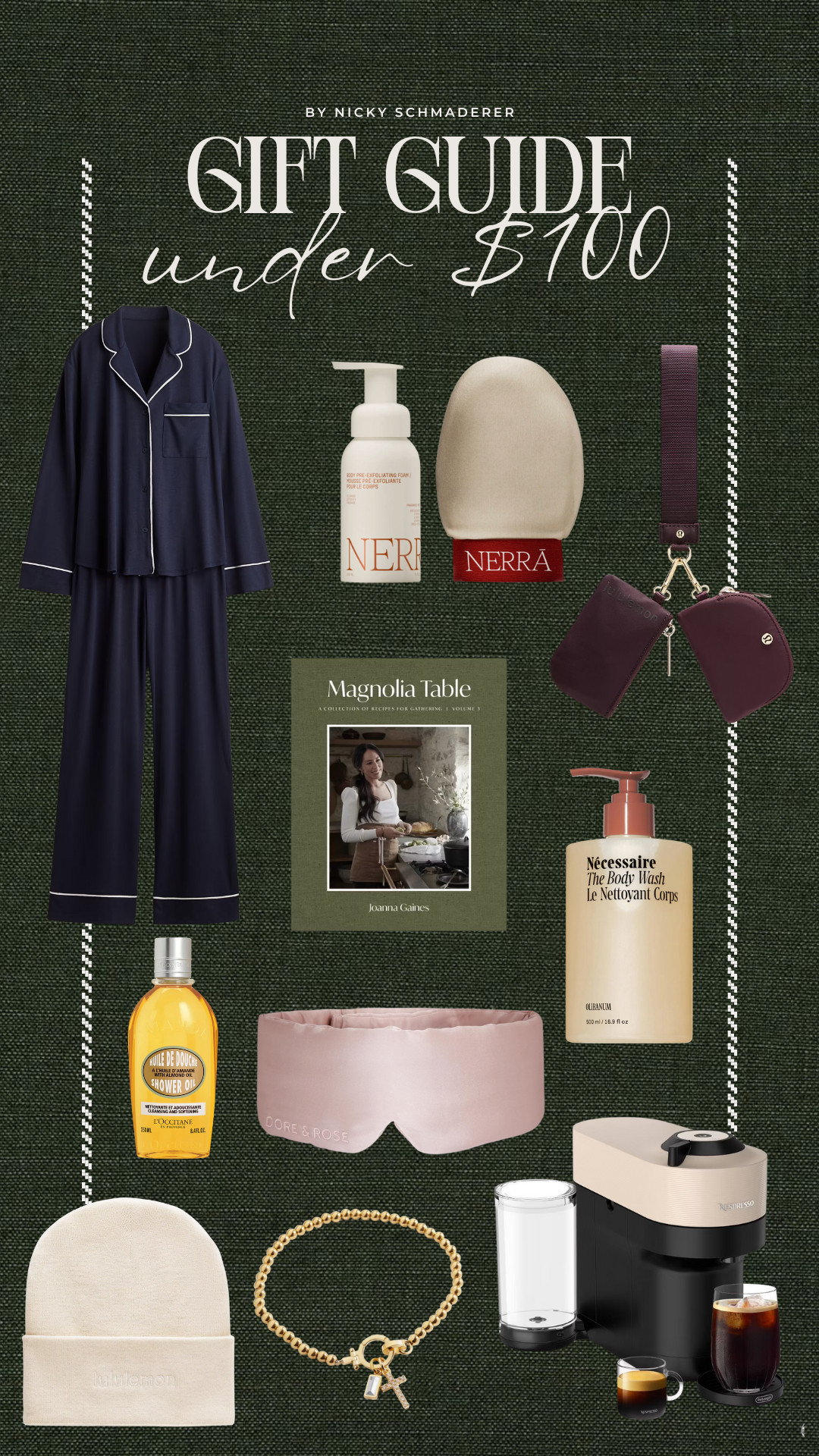 Christmas and holiday gift guide under $100 for friends and family. Fun and thoughtful gifts everyone will love.  

 

#LTKCyberWeek #LTKGiftGuide #LTKHoliday