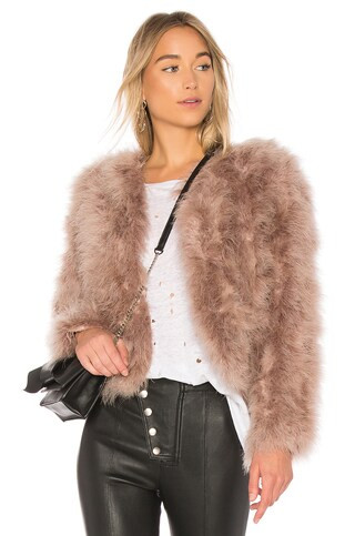 LAMARQUE Deora Coat in Rose Dust from Revolve.com | Revolve Clothing (Global)