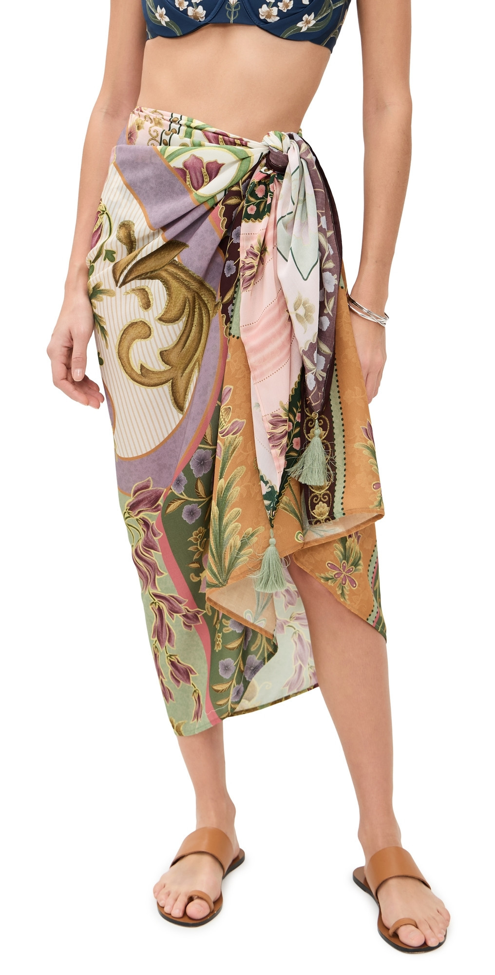 Agua Bendita Marine Pareo Multicolor One Size | Shopbop