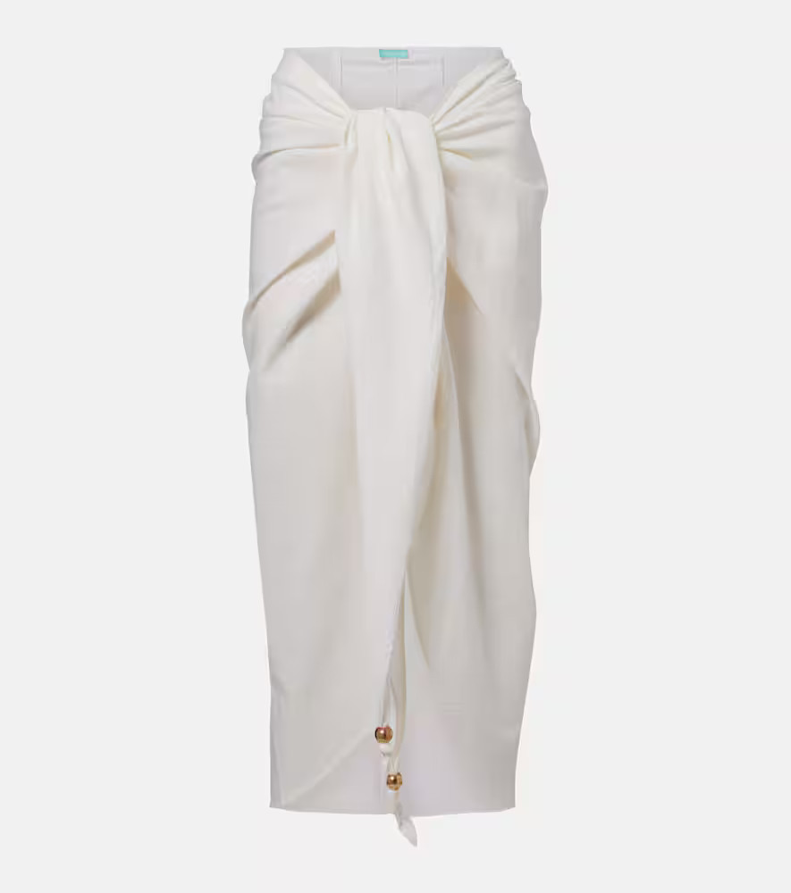 Melissa Odabash Winnie cotton and linen beach cover-up | Mytheresa (UK)