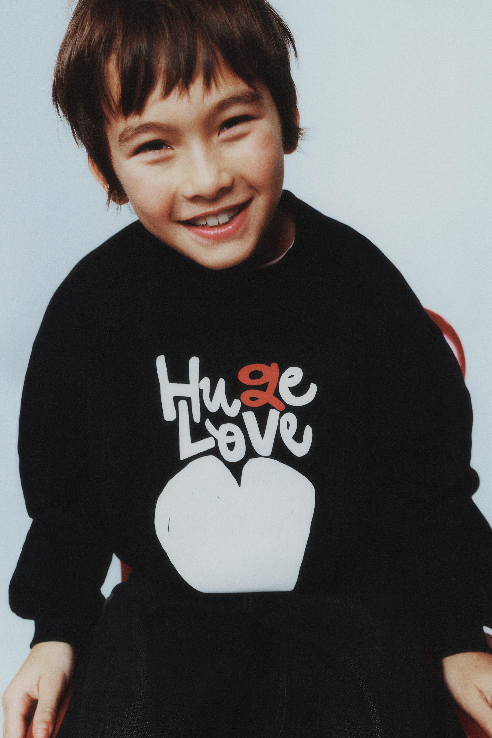 HEART SWEATSHIRT | Zara US