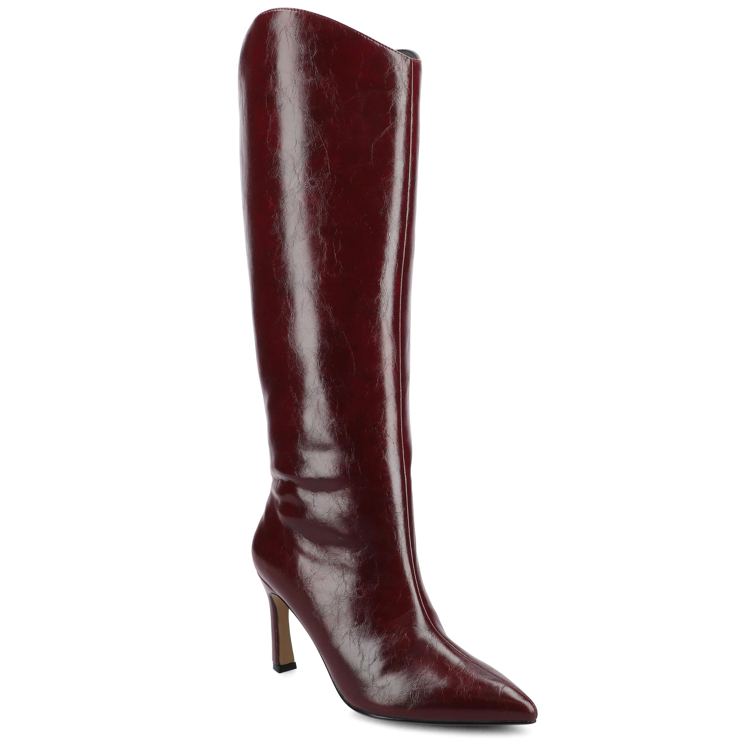 Journee Womens Rehela Pull On Stiletto Heel Boots, Widths Available | Walmart (US)