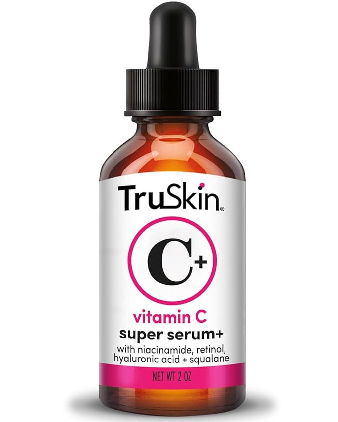 TruSkin Vitamin C Super Serum - Niacinamide, Retinol, Hyaluronic & Salicylic Acid - All-in-One An... | Amazon (US)