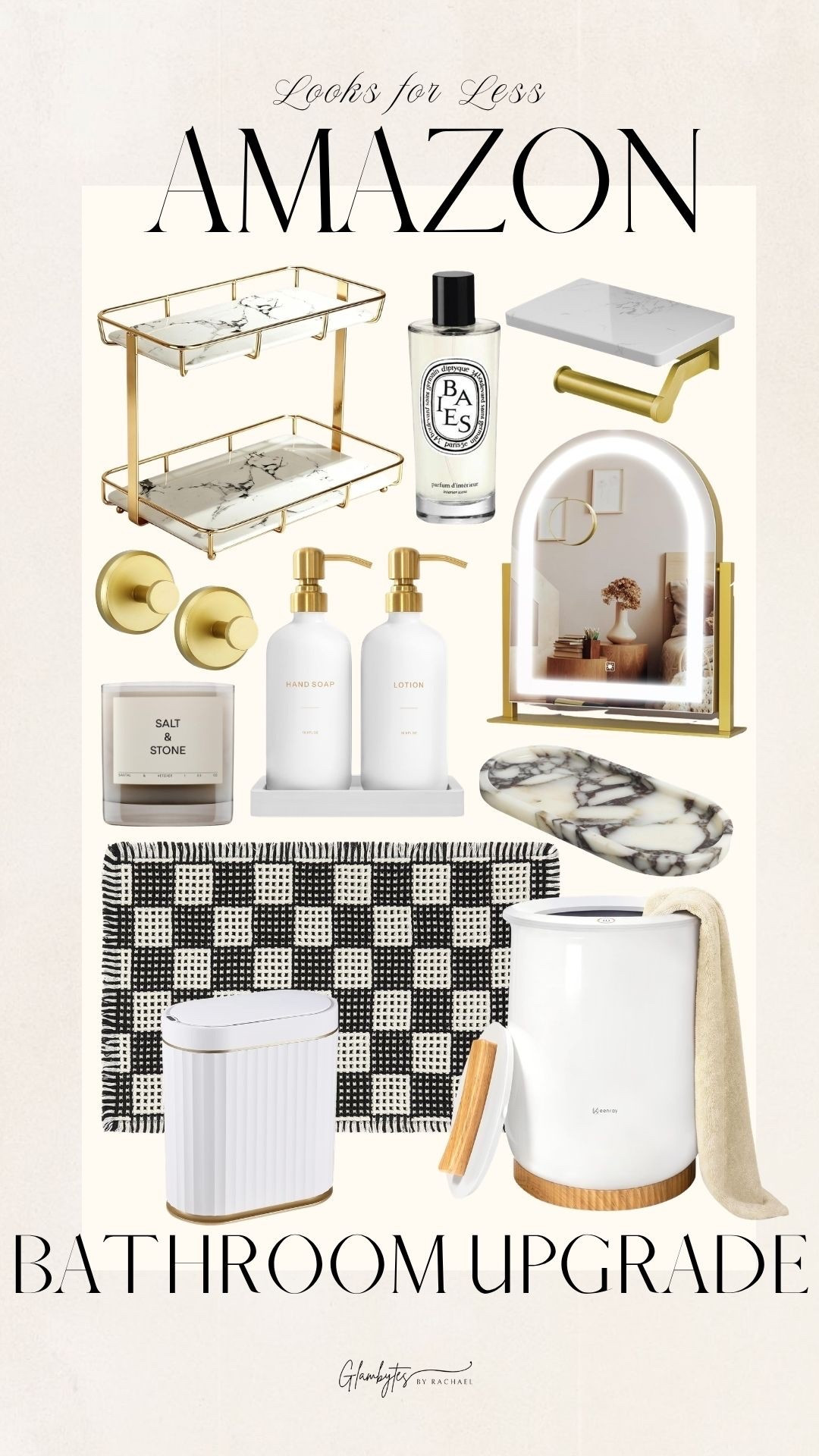 Luxe for less 〰️ bathroom finds to upgrade any space 🛁 ✨

Amazon home, Amazon bathroom decor, upgrade bathroom, bathroom upgrade, bathroom organization

#LTKHome