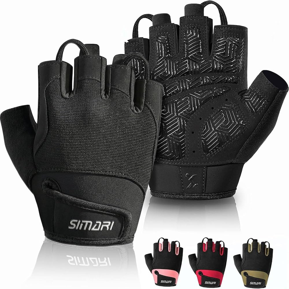 SIMARI Breathable Workout Gloves for Men & Women, Weight Lifting Gloves with Padded, Grip, Full P... | Amazon (US)