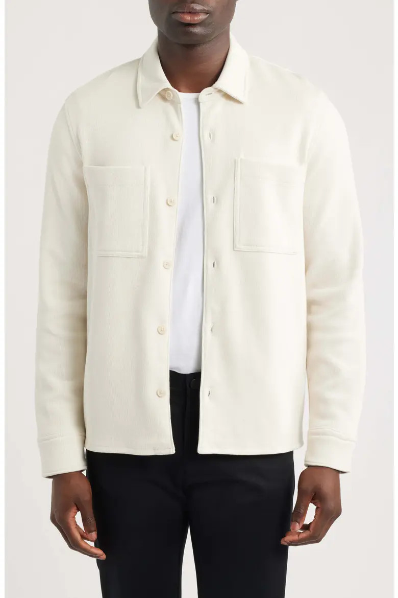 French Rib Shirt Jacket (Men) | Nordstrom | Nordstrom
