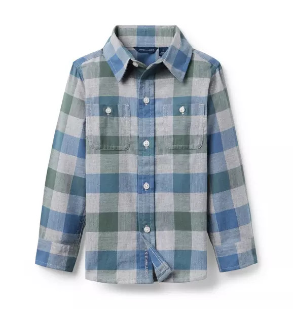 Plaid Flannel Shirt | Janie and Jack