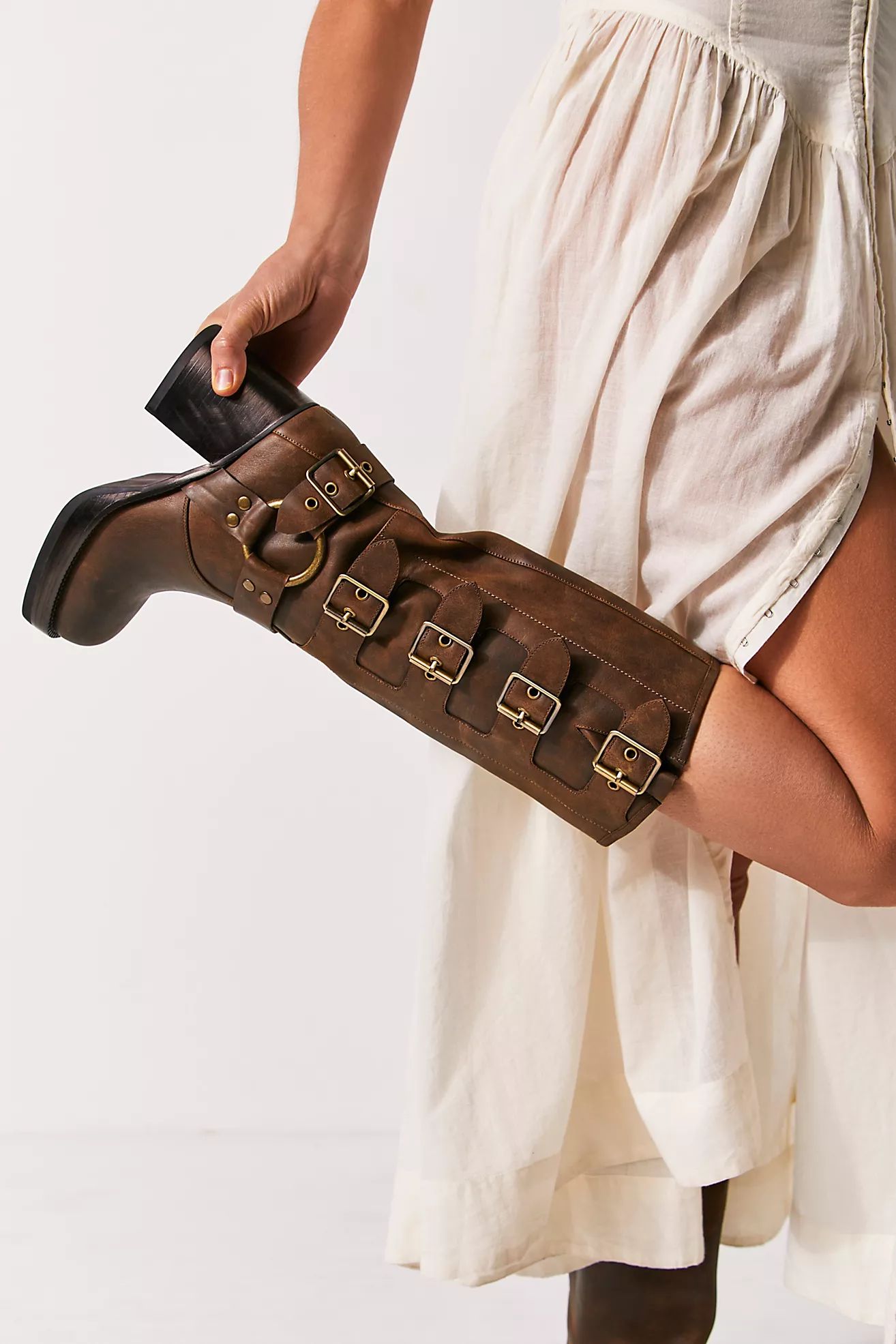 Buckle Up Baby Moto Boots | Free People (Global - UK&FR Excluded)