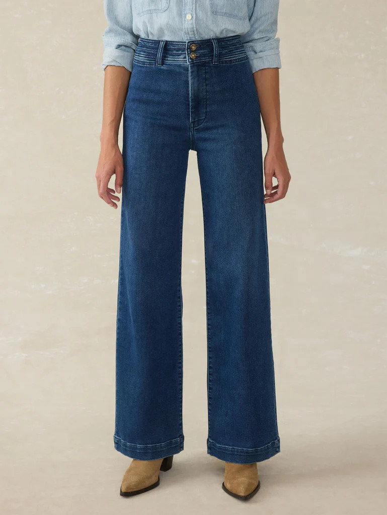 Stretch Terry Harbor Pant - Creekstone Wash | Faherty