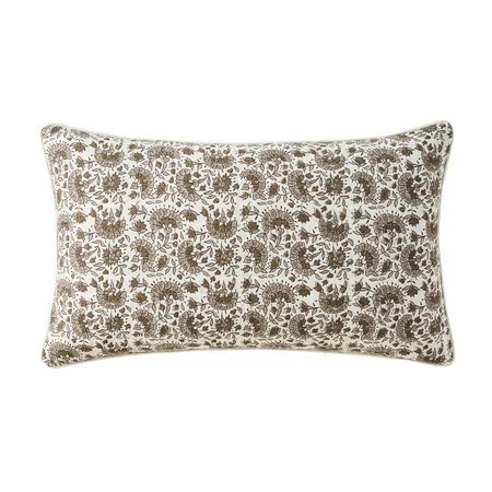 My Texas House 14" x 24" Dahlia Ivory Reversible Decorative Pillow Cover | Walmart (US)