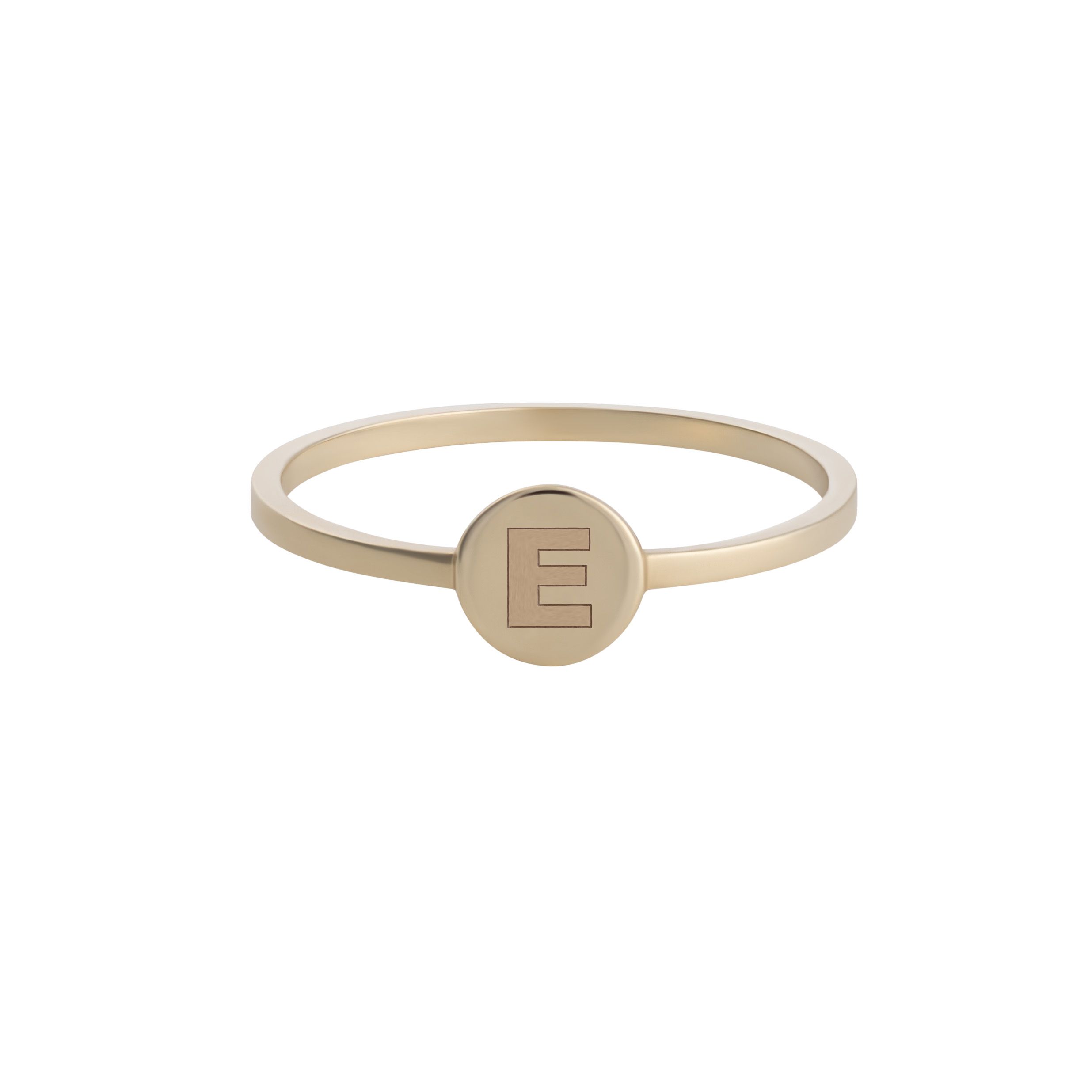 14k Gold Engravable Medallion Ring | Quince