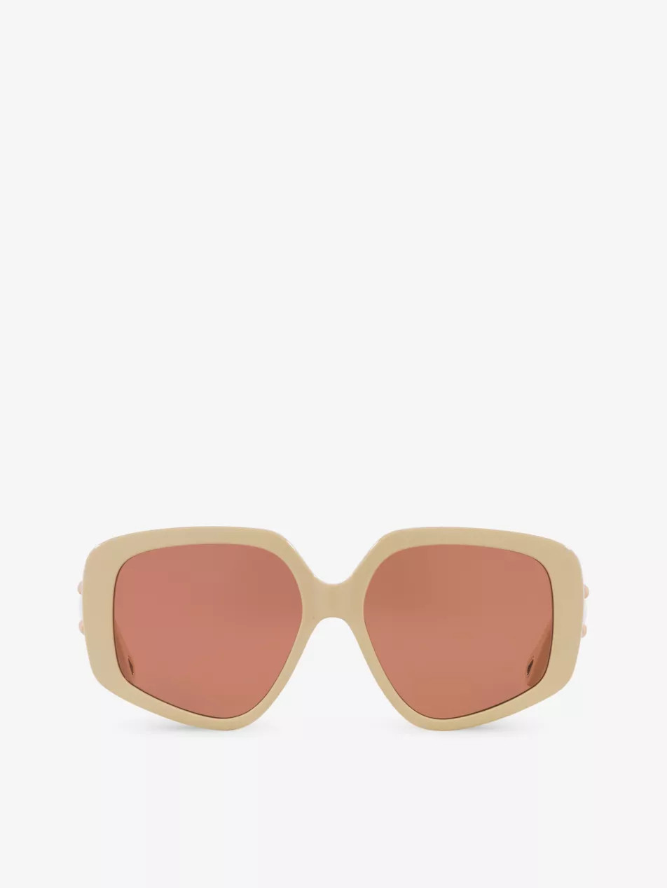CH0210S square-frame acetate sunglasses | Selfridges