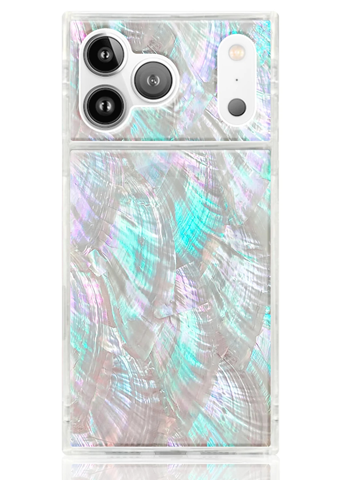 SQUARE® Mother of Pearl iPhone Case | FLAUNT