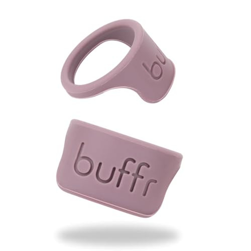 BUFFR Silicone Ring Protector for Working Out – Wedding Ring Protector – Rubber Ring Guard for Women – Purple, Size 8 | Amazon (US)