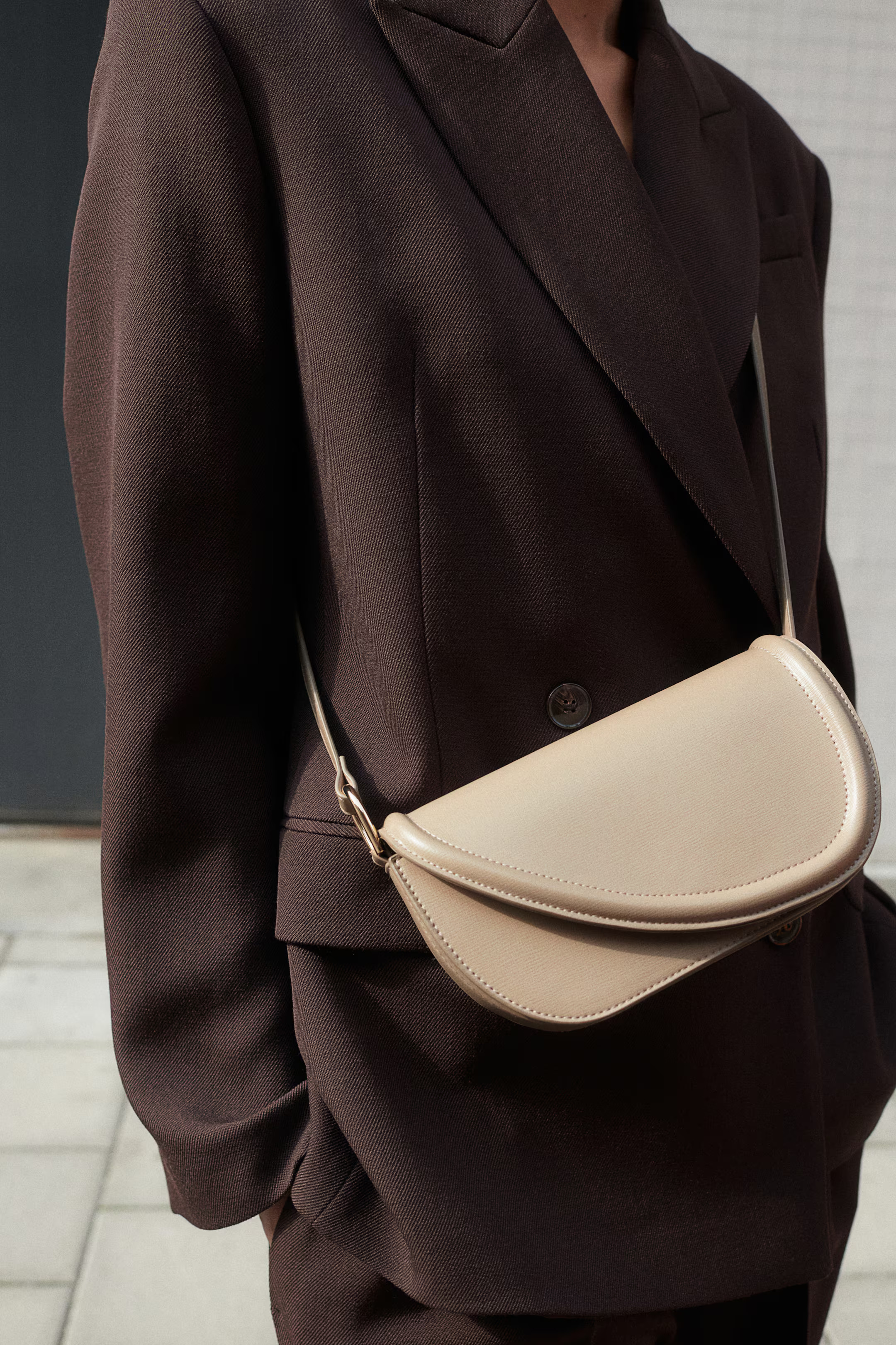 Crossbody Bag - Beige - Ladies | H&M US | H&M (US + CA)