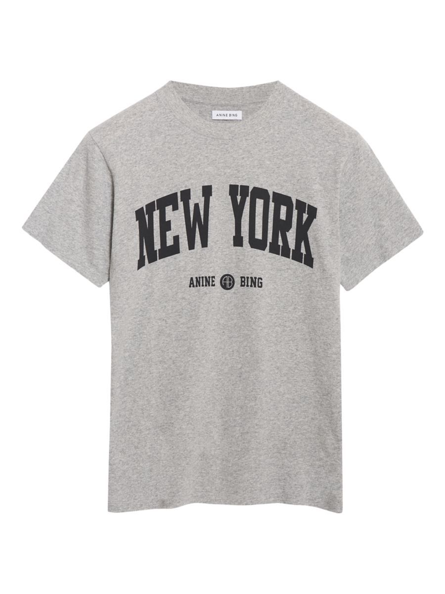 ANINE BING Lili New York T-Shirt | Saks Fifth Avenue