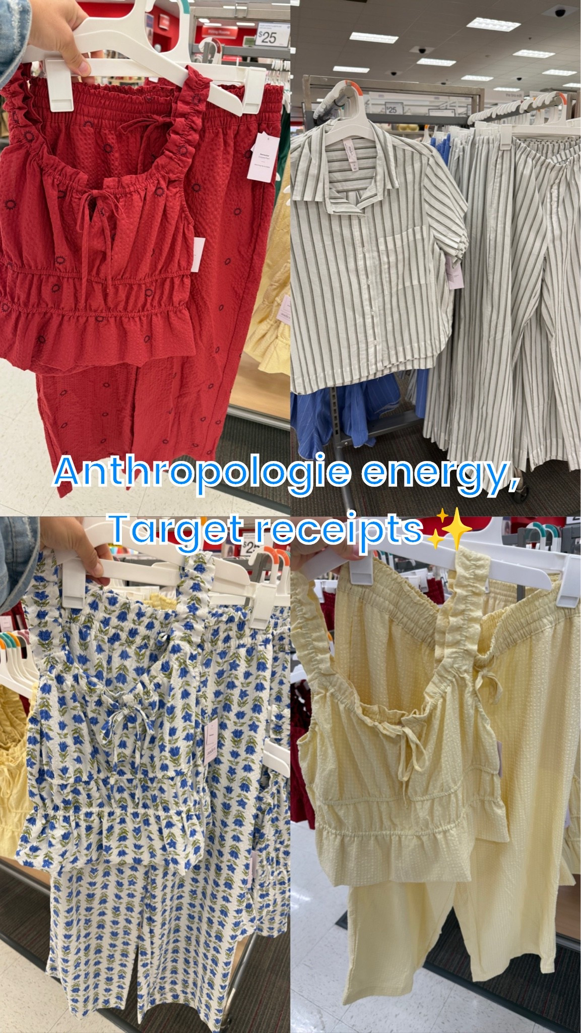 These new Pajama sets from Target are giving Anthropologie and Free People but better! The ruffles are too cute!

#anthropologie #target #pajamas #budget #spring

#LTKSeasonal #LTKHome #LTKSaleAlert