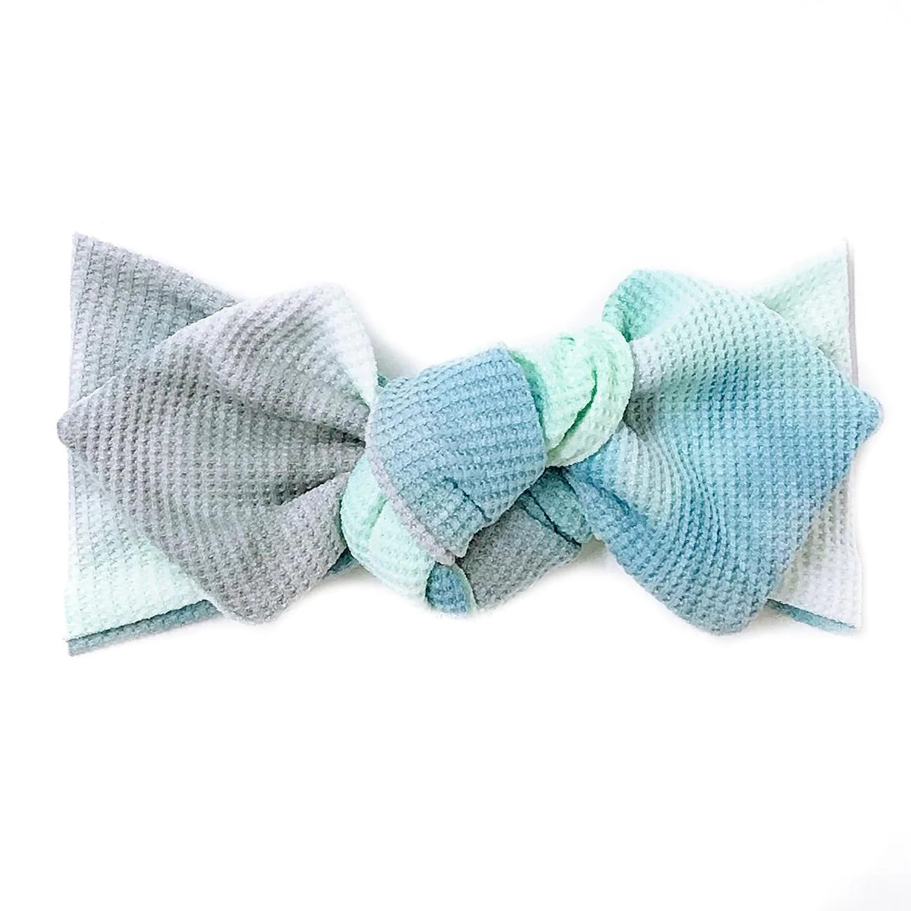 Top Knot Headband, Blue Ocean Tie Dye | SpearmintLOVE