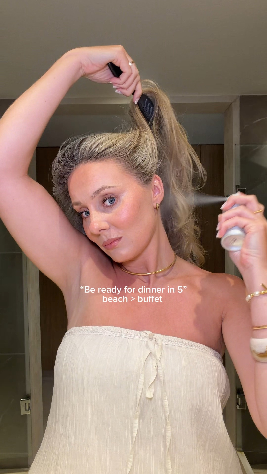 5 min holiday hack so you can go from the beach > buffet with minimal effort!

#LTKuk #LTKsummer #LTKbeauty
