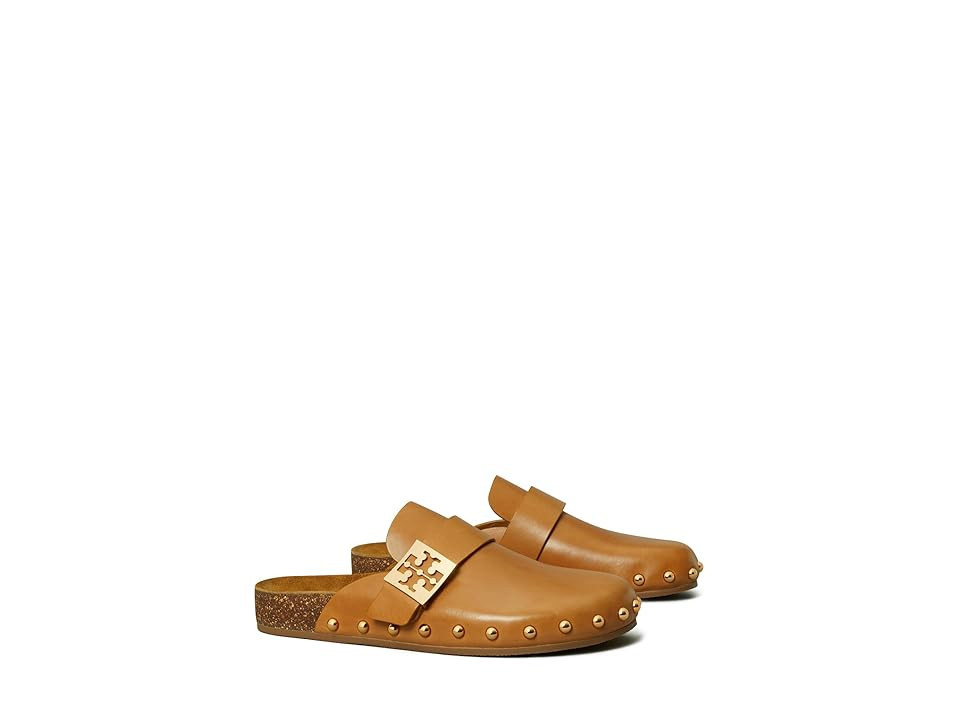 Tory Burch Mellow Stud Mule Women's Shoes Caramel Corn/Gold: 9.5 M | Zappos.com