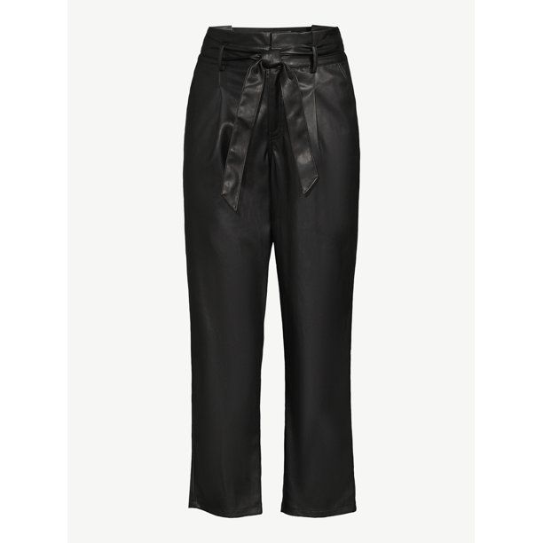 Sofia Jeans by Sofia Vergara Women's Faux Leather Pants - Walmart.com | Walmart (US)