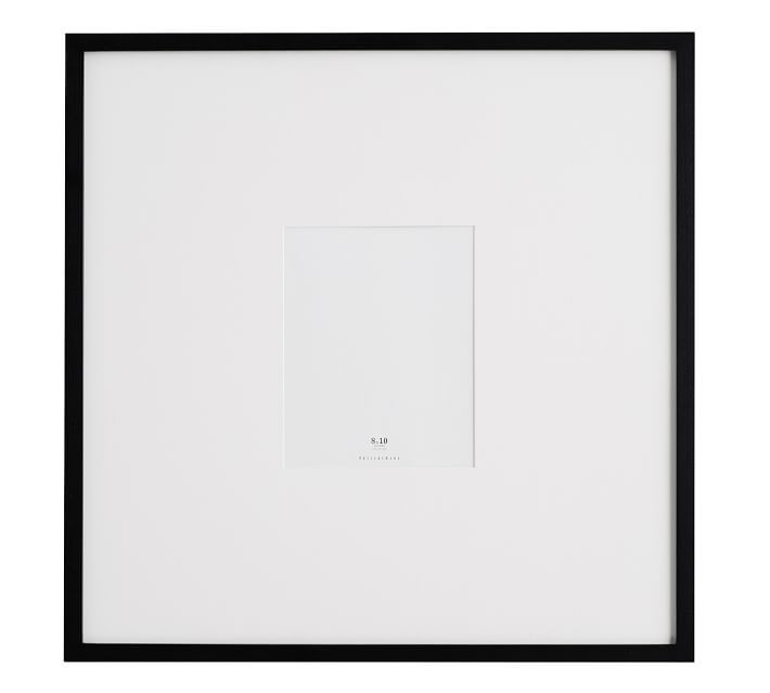 Wood Gallery Oversized Mat Frame 4" x 4" (18" x 18" Without Mat) | Pottery Barn (US)