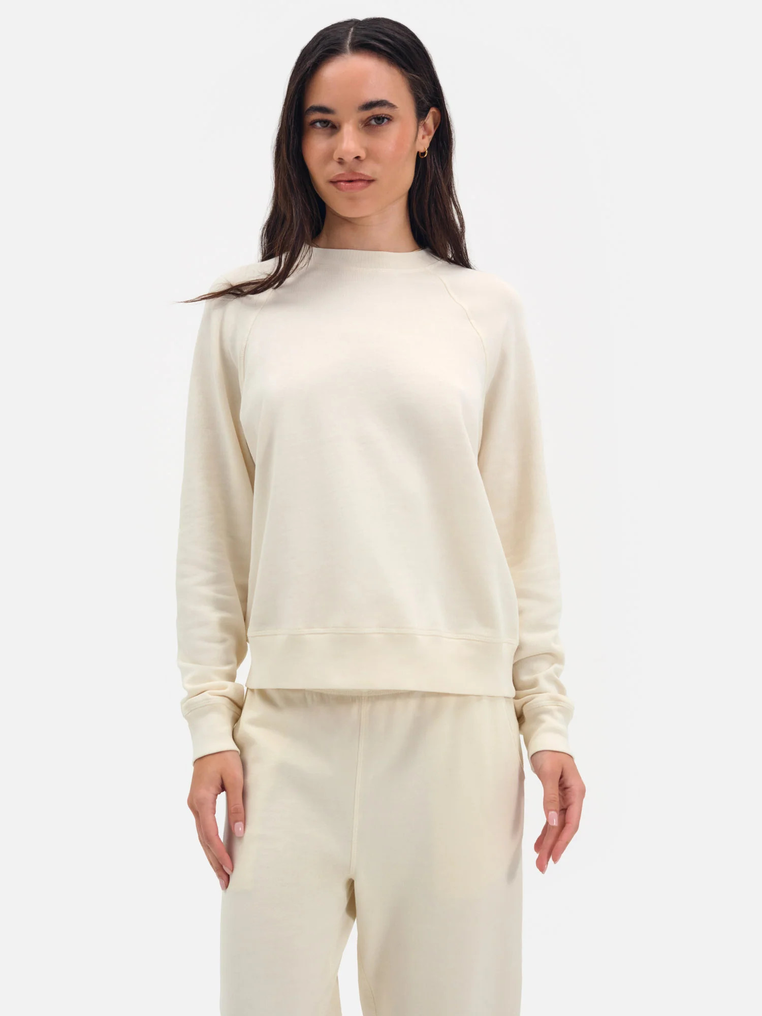 Organic Lightweight Terry Raglan Sweatshirt | MATE The Label