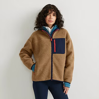Women's Chilali Faux Shearling Fleece Jacket | Eddie Bauer - US