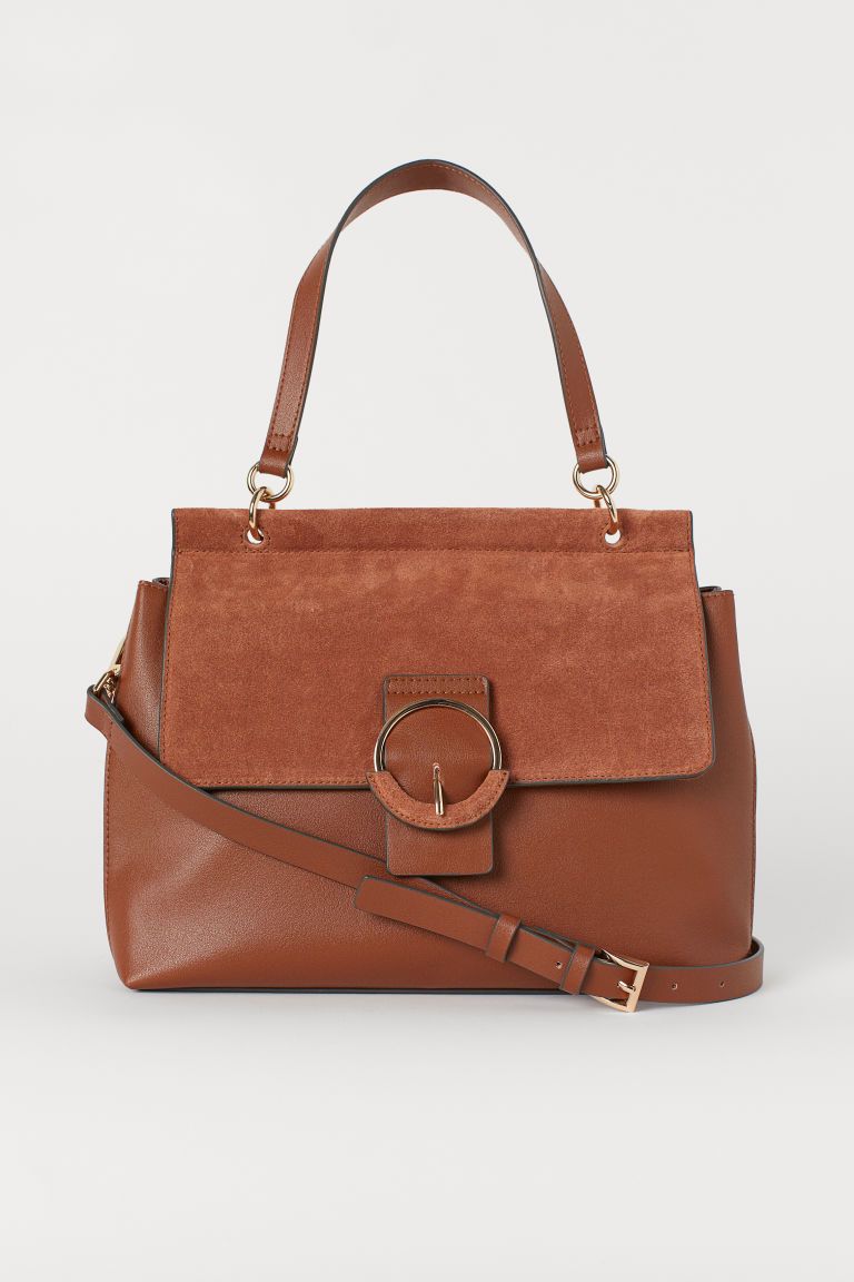 Handbag with Suede Details | H&M (US + CA)