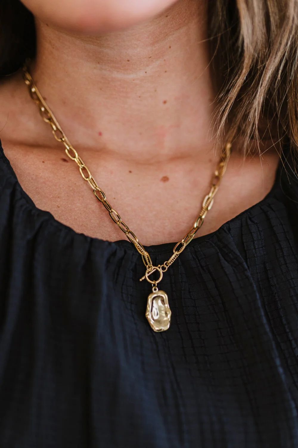 The Little Things Double-Layered Necklace | Goodnight Macaroon
