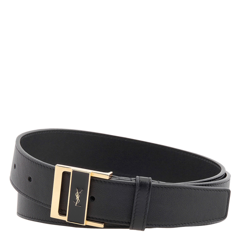 Saint Laurent Womens Gio Belt In Box Leather | Jomashop.com & JomaDeals.com