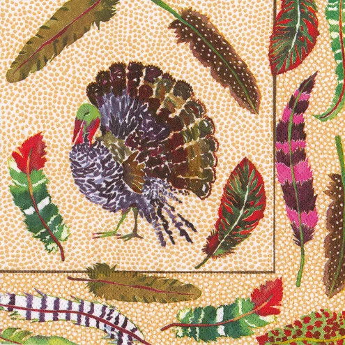 Plumage Cocktail Napkins | Walmart (US)