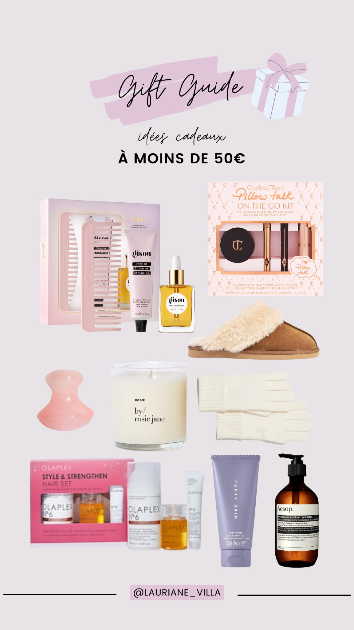 Idées cadeaux à moins de 50€ 


#LTKeurope #LTKGiftGuide #LTKHoliday