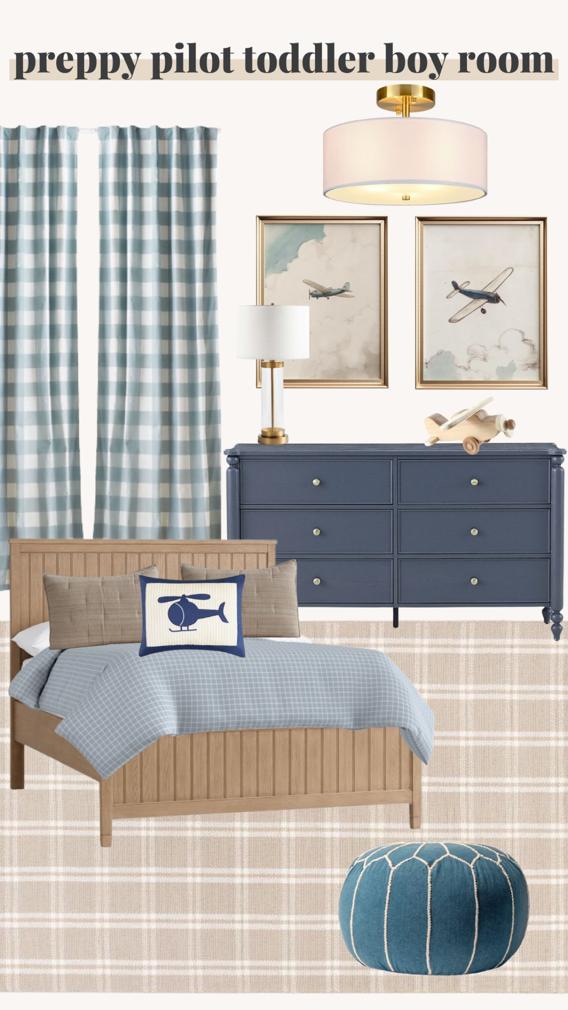 Preppy pilot toddler boy room inspo! 


Blue, boys bedroom, rug, dresser, curtains, wall art, pillows, bedding, plane, lamp, preppy, poof 

#LTKBaby #LTKHome #LTKKids