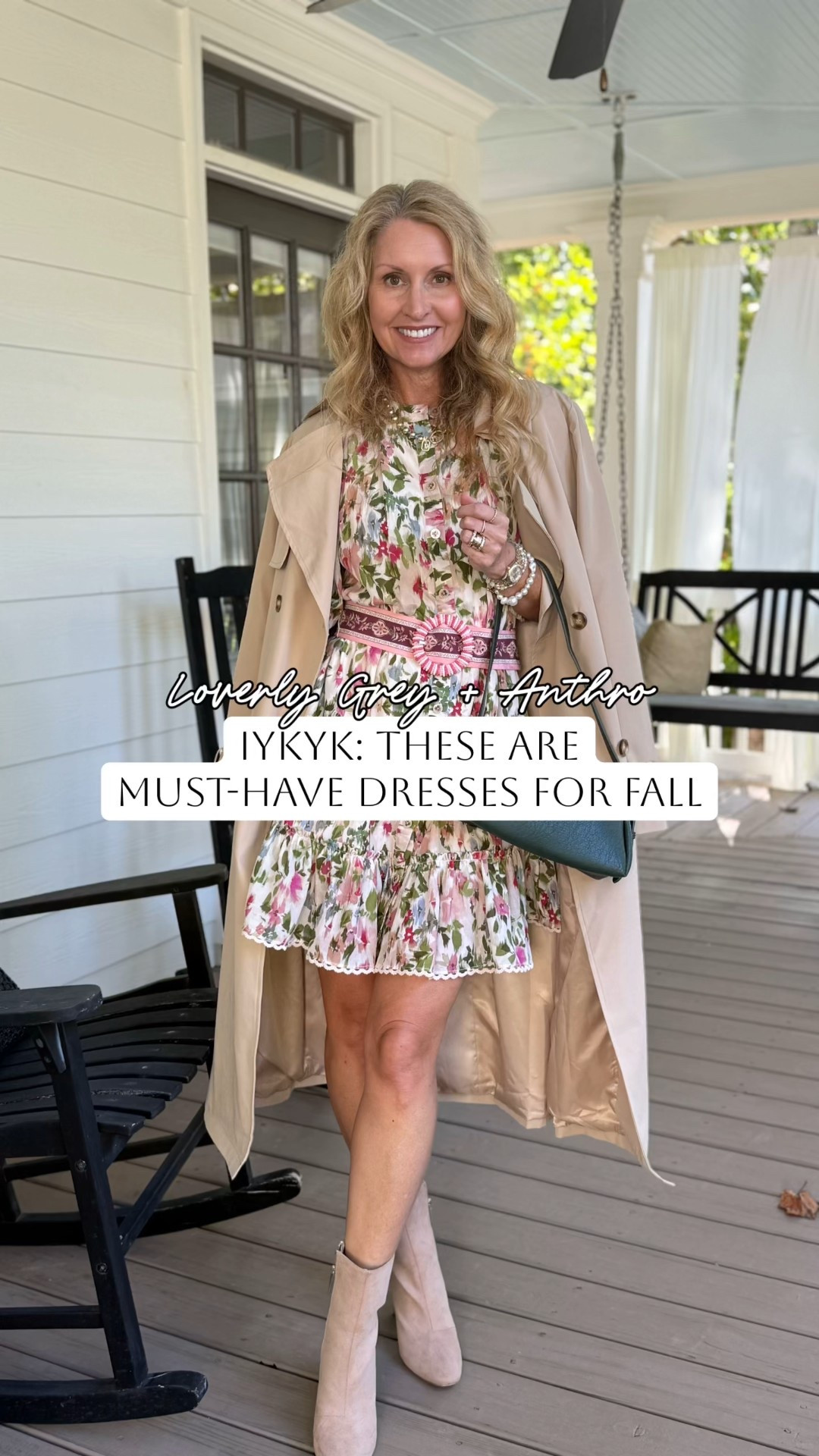 Falling for every detail 🤍
Loverly Grey + Anthro has the dreamiest fall dresses out now!
Wearing a small in dresses and I’m 5’6"

#LTKParties #LTKWorkwear #LTKOver40