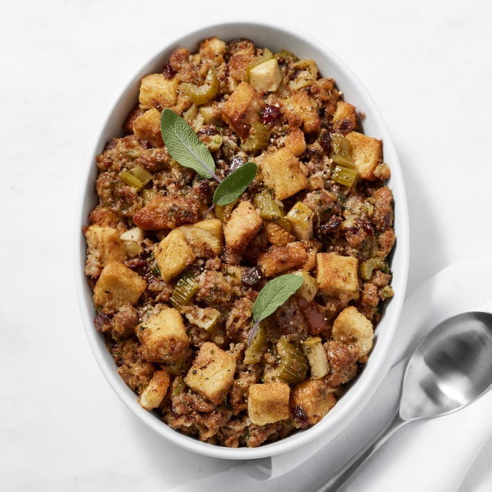 Williams Sonoma Sausage &amp; Cranberry Stuffing, Set of 2 | Williams-Sonoma