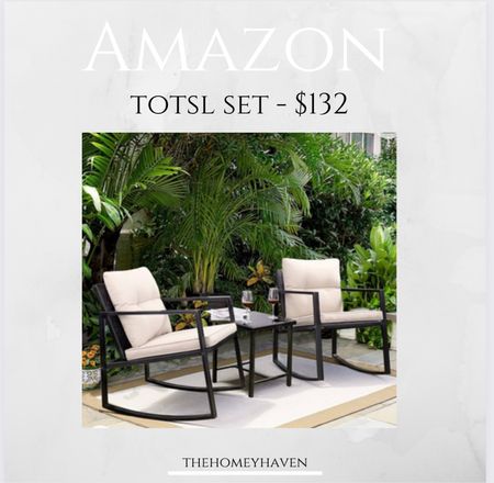 Cute bistro set from Amazon! Can’t beat the price! Cute for a front porch or by the pool too!

Front porch decor 
Front porch inspo
Summer 
Outdoor furniture 
Outdoor decor
Deck furniture 
Patio furniture 
Amazon home
Amazon finds 
Home
Home Decor
Rocking chairs
Outdoor furniture set
Dresses 
Summer outfit 


#LTKfamily #LTKSeasonal #LTKhome