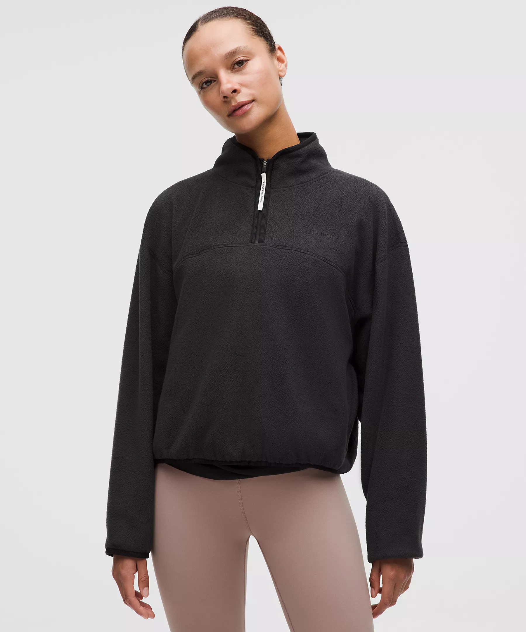 Tumbled Fleece Half-Zip Jacket | Lululemon (US)