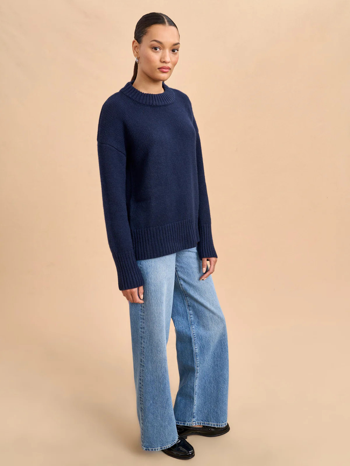 Solid Marin Sweater | La Ligne